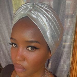 Handmade Satin-Lined Hair Turban Hair Cover - Protective Styling & Costume